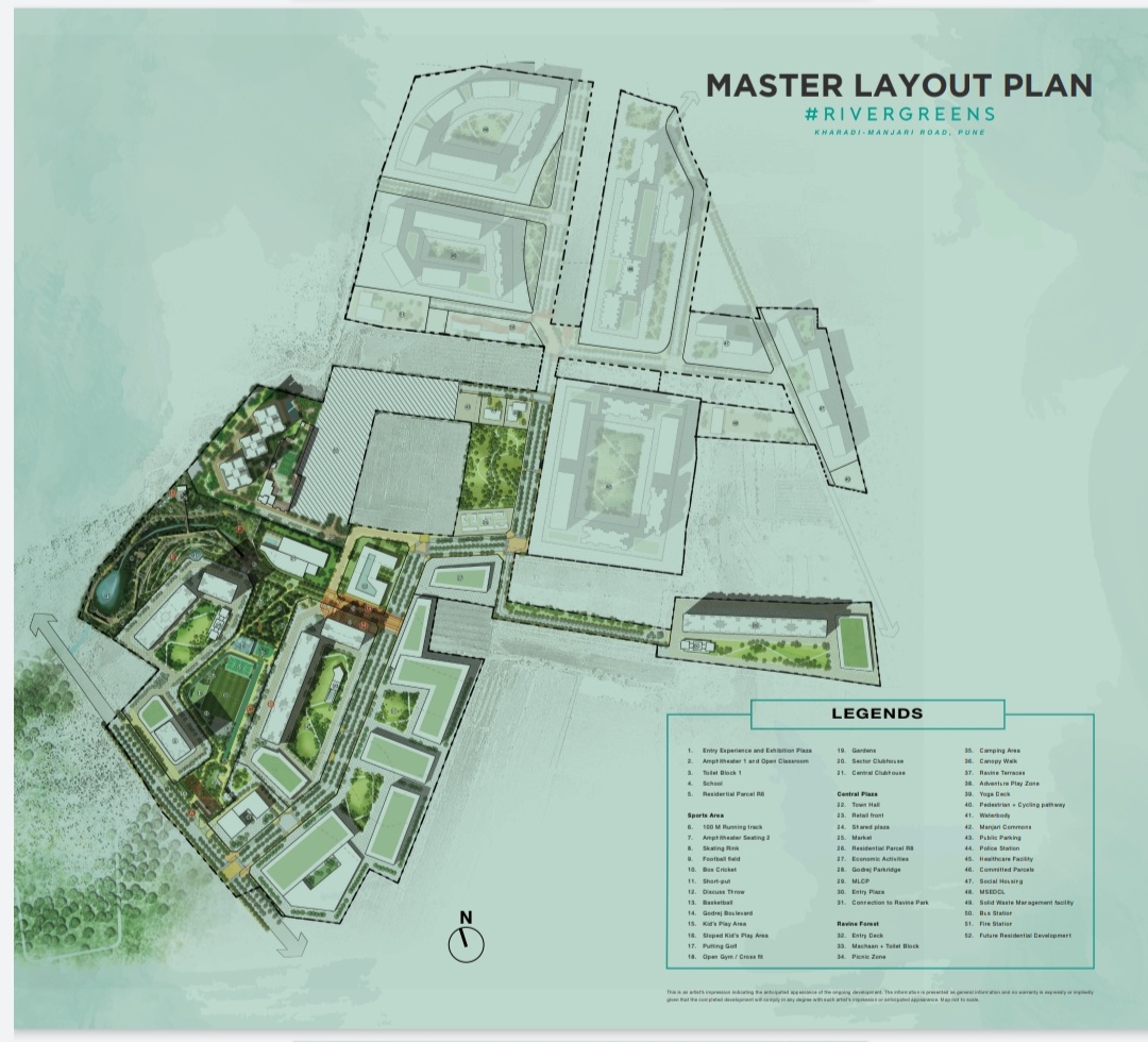 Godrej Parkridge Site Plan
